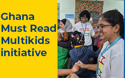 Book Donation and Reading Initiative at Multikids Inclusive Academy